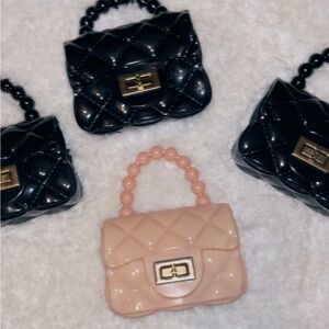 Elegant Cream Mini Handbag
